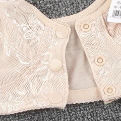 Front button open bra