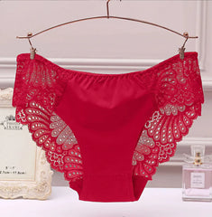 Floral Lace Cotton Panties
