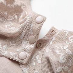 Front button open bra